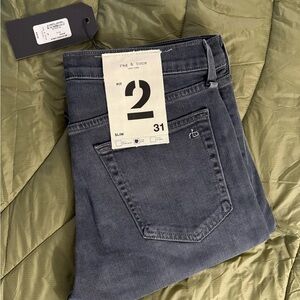 Rag & Bone Kaihara Japanese Indigo in “Minna” Fit 2